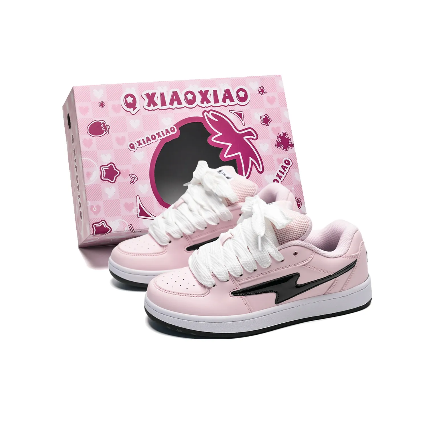 Circle Small Slip Resistant Coverage Lightweight Height Increasing Low Top Casual Shoes Unisex