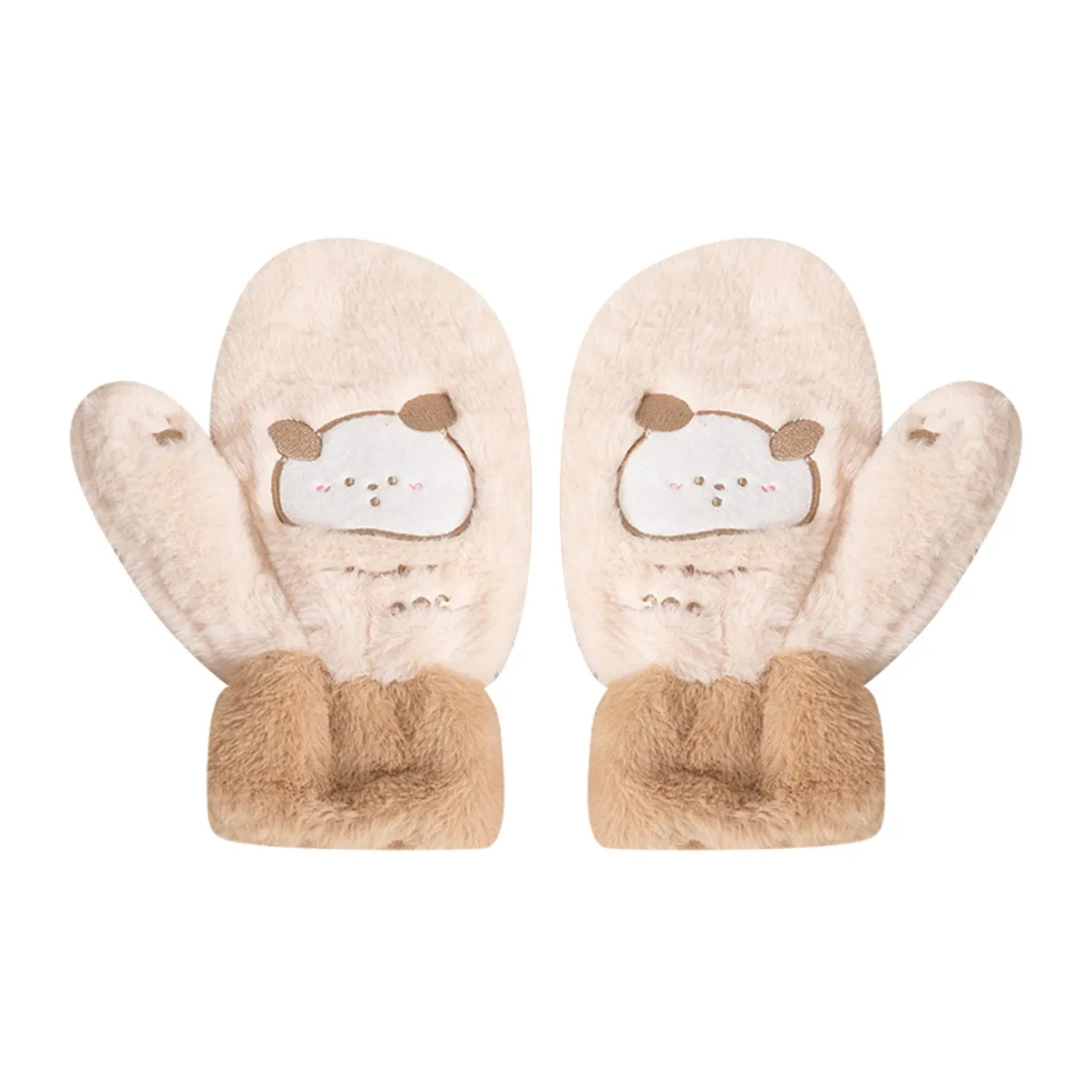 CMFY Полиэфирный трикотаж Перчатки Женские