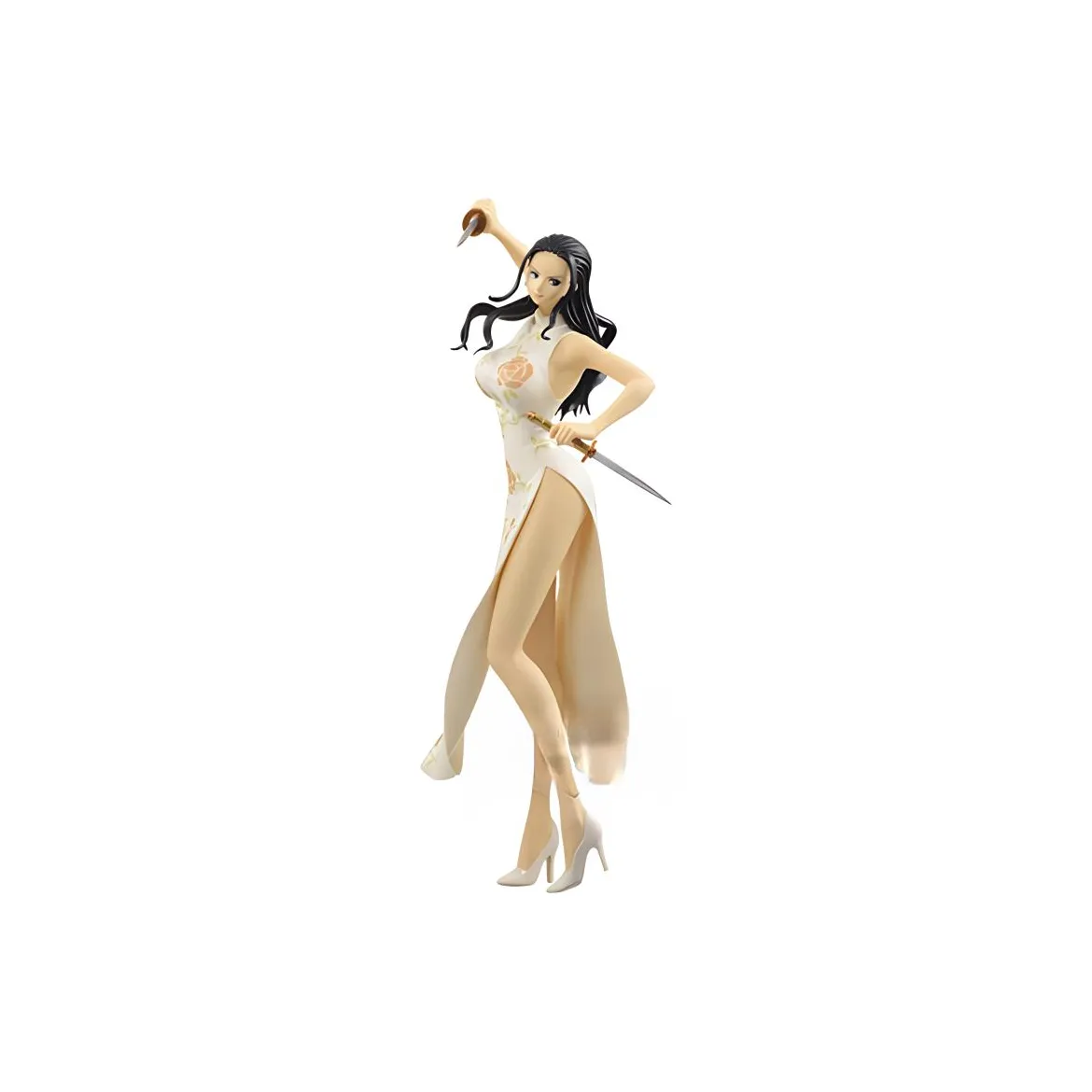 BANPRESTO Nico Robin One Piece, Sparkling Charm, Cheongsam, Kung Fu Robin Style B, One Piece, Nico Robin Bonus Gifts