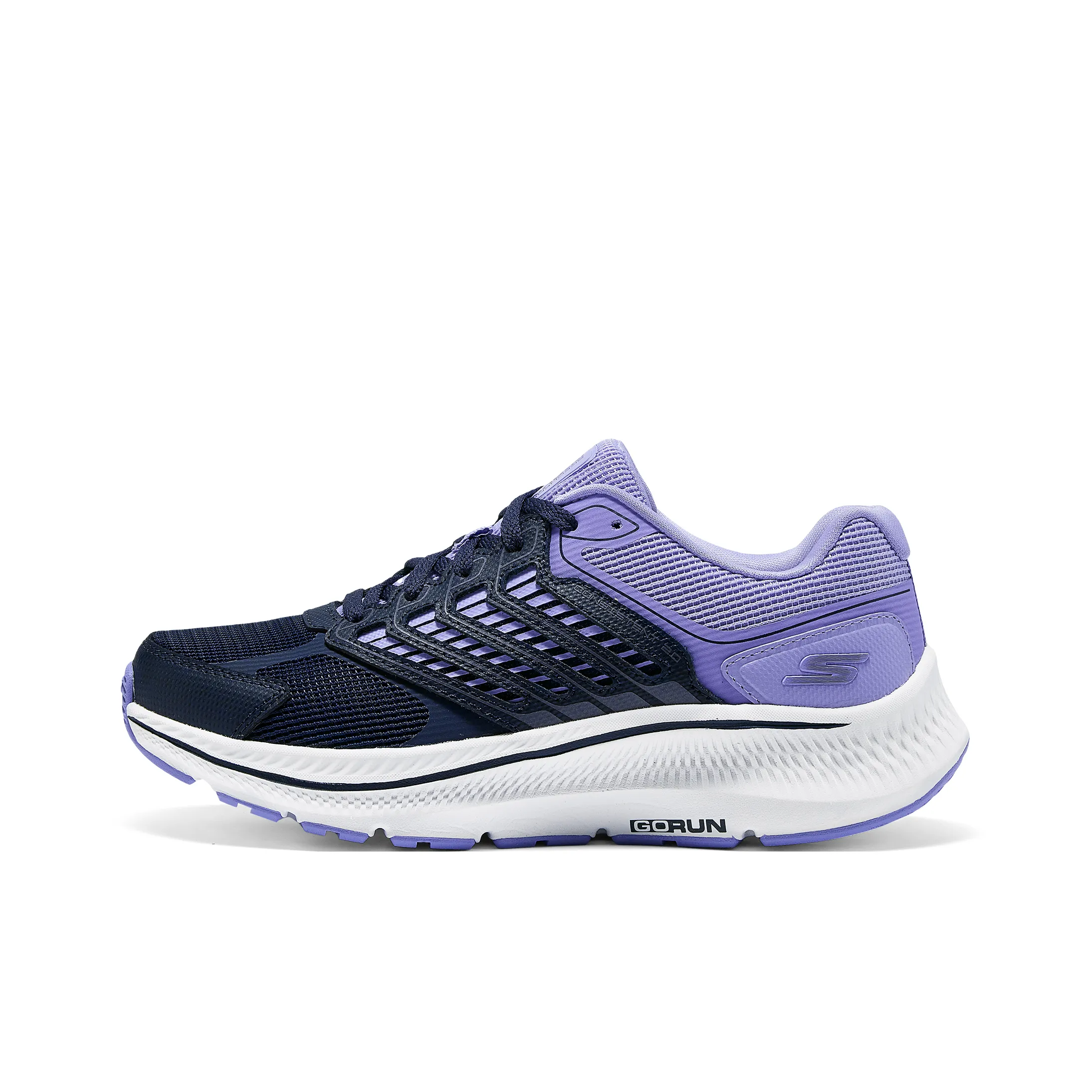 Skechers WOMEN'S GO Series Support Low Top Casual Running Shoes Women's Blue Purple