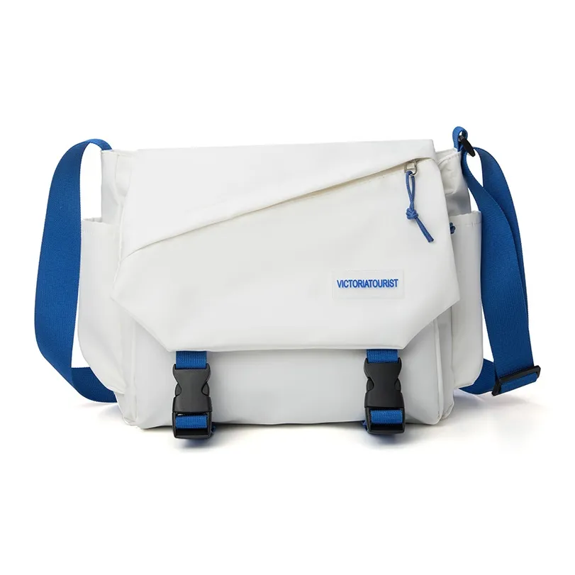 Victorian Traveler Polyester Messenger Bag, Shoulder Bag, Crossbody Bag Regular Unisex