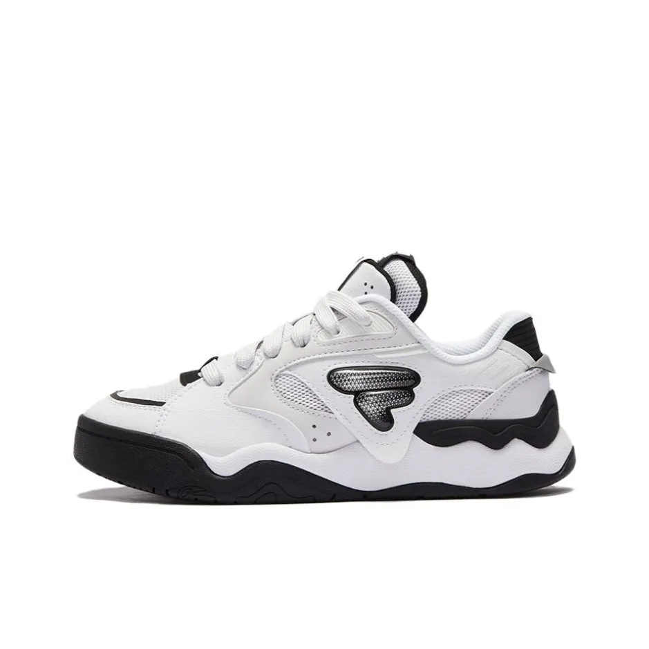 FILA FUSION Kick 2,0 Устойчивый к истиранию Низкий Топ Повседневная обувь Женская Белая