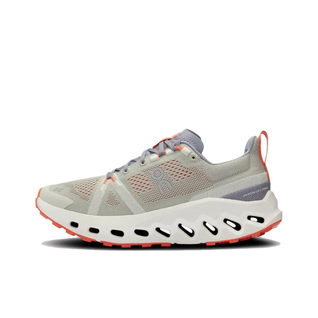 On Running Cloudsurfer Trail Fossil Ivory Women's