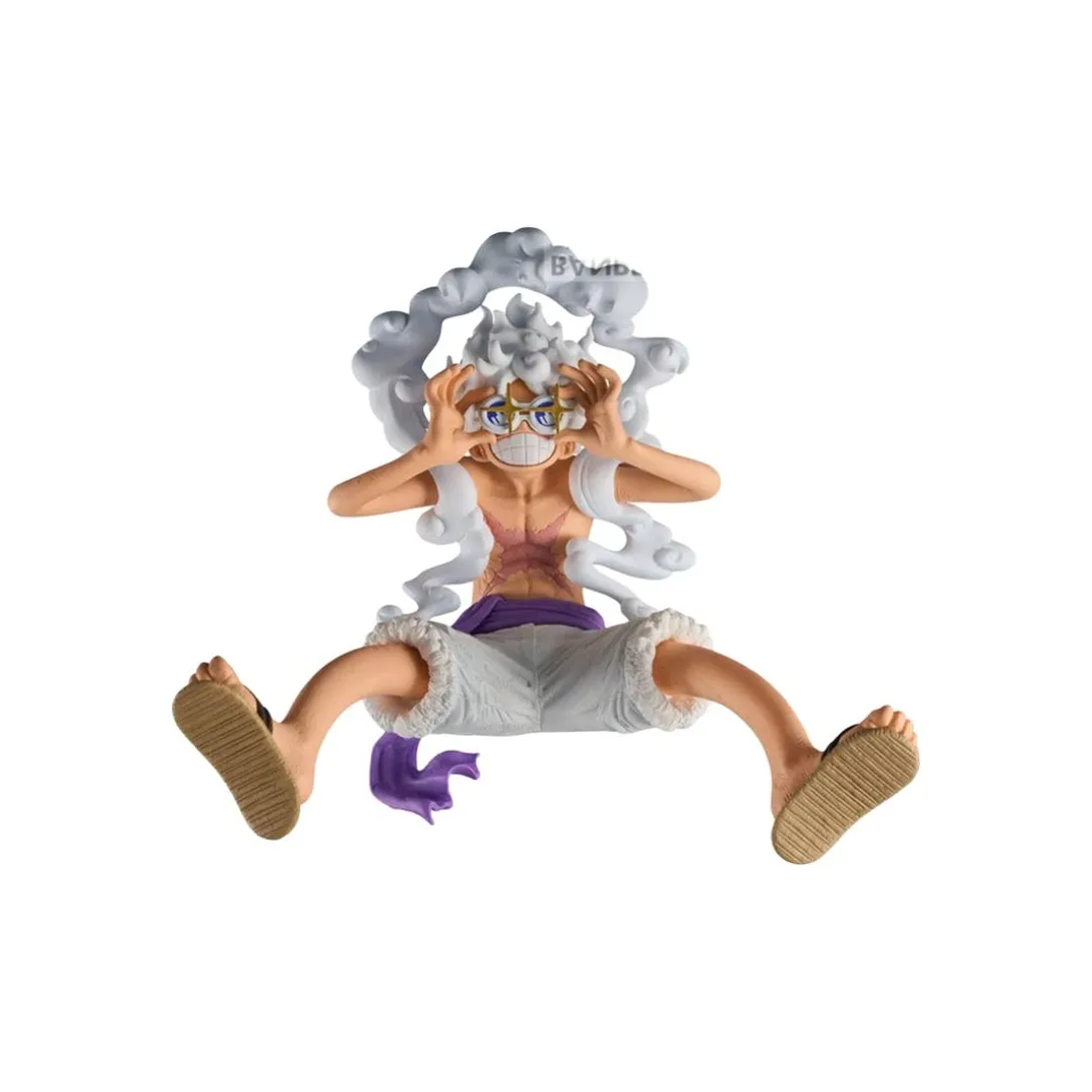 BANPRESTO One Piece Bandai Glass Factory KOA Artistic King Luffy Nika Shape 2 Bonus Gifts