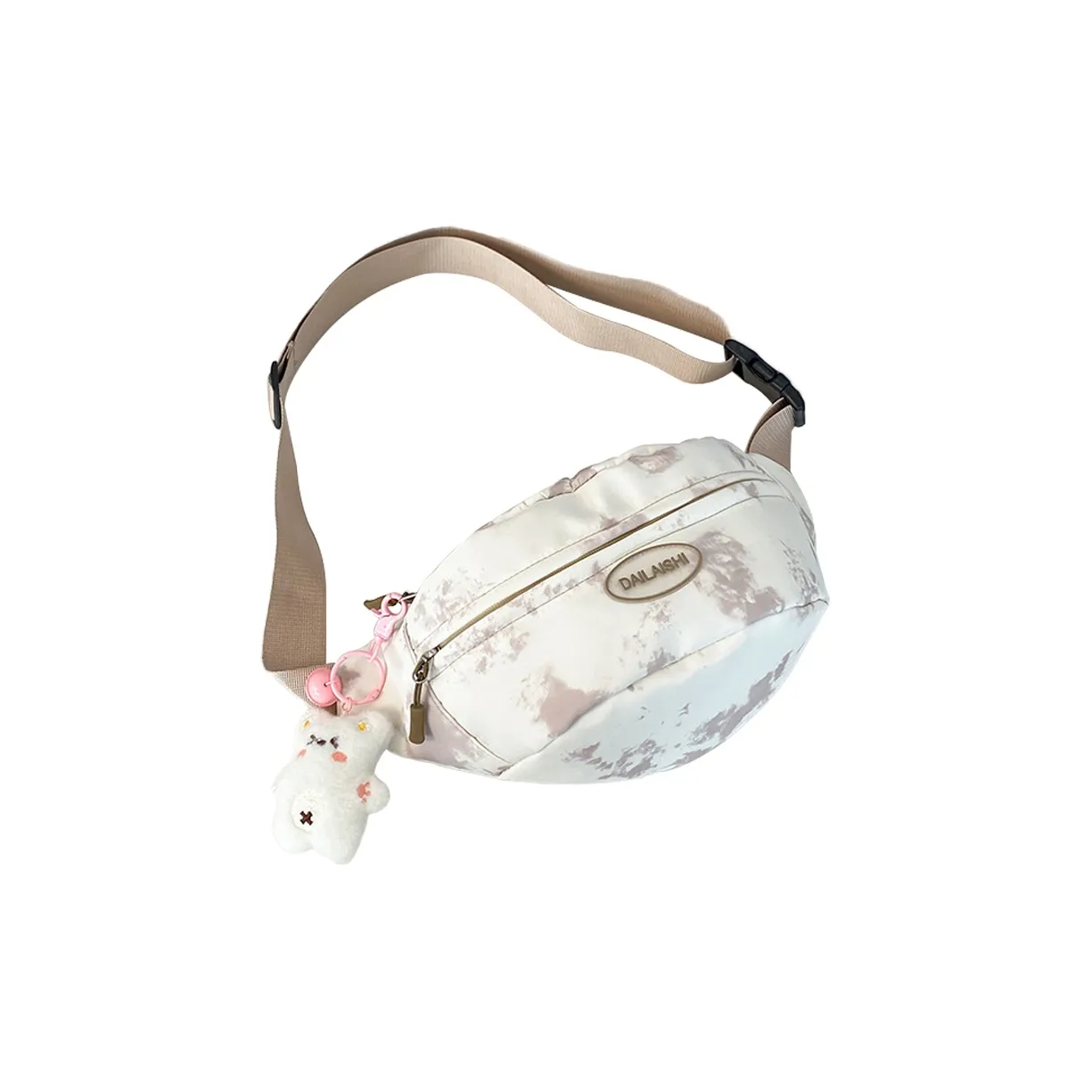 HCXK Нейлон Через плечо Одно плечо Сумка через плечо Стандартная Женская Фиолетовая Черная Розовая Синяя Хаки