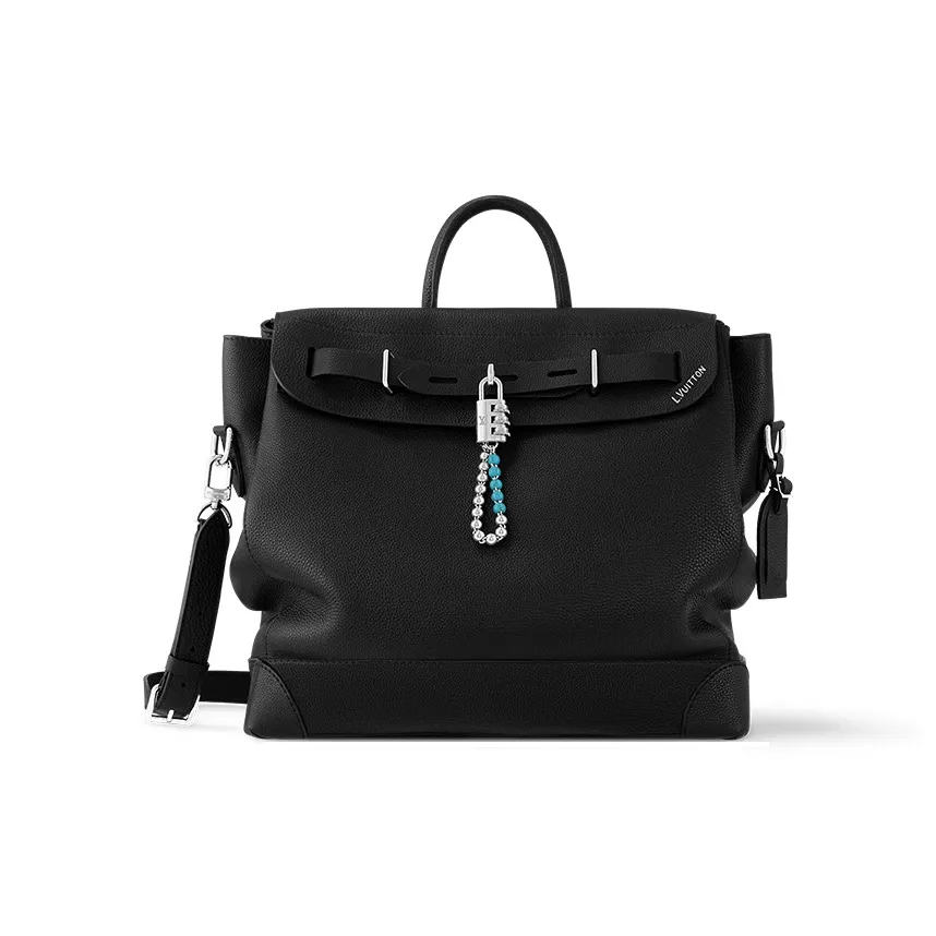 LOUIS VUITTON Steamer 40 Black