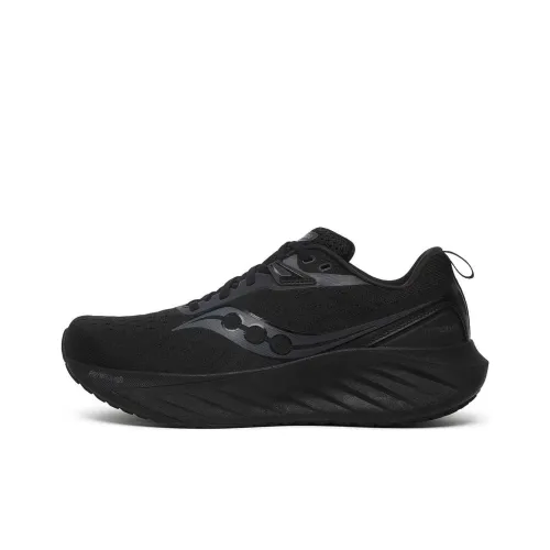 Saucony TRIUMPH 22 Беговые кроссовки Низкие Черные Мужские