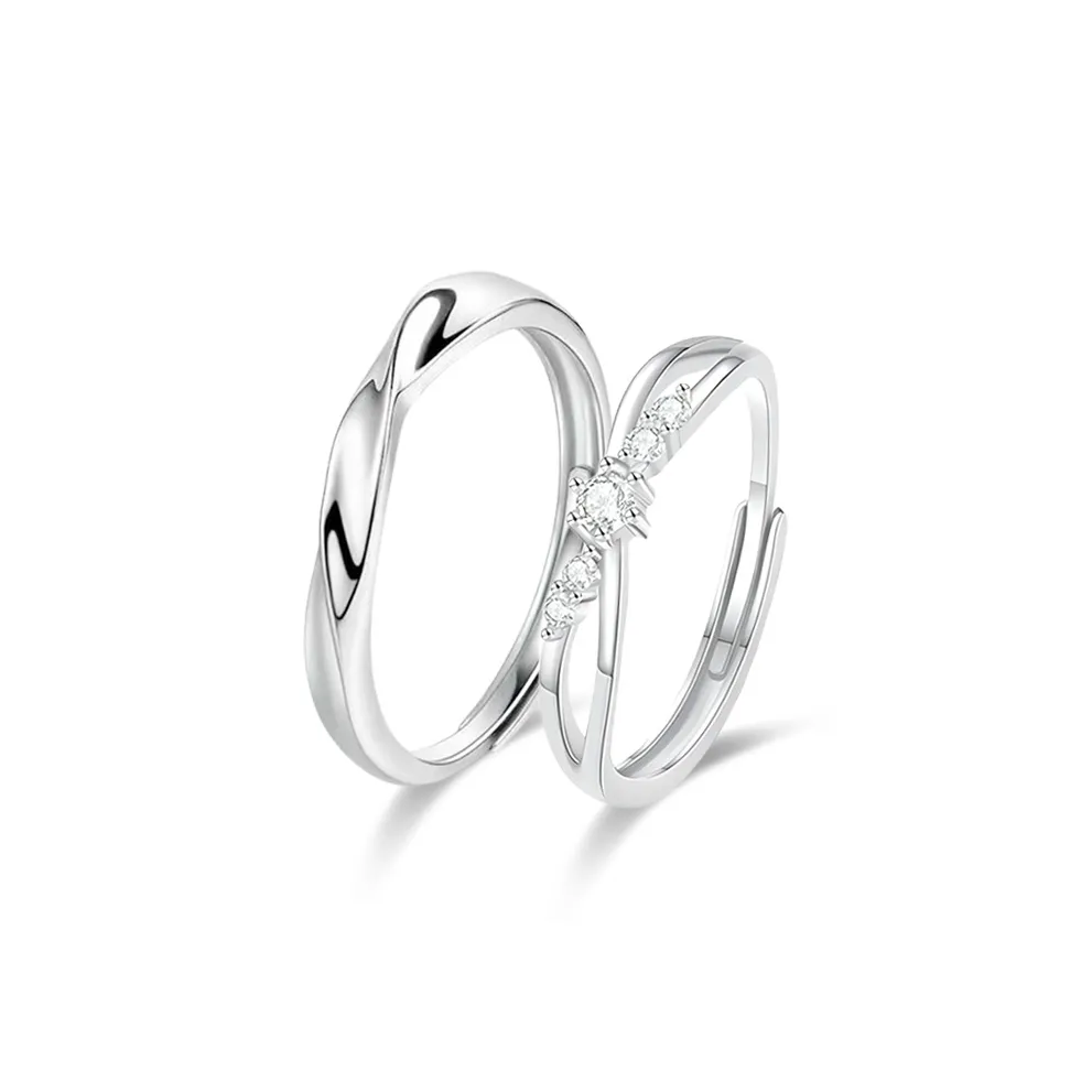 WANLIACC Сплав Full Sugar Sweetheart Ring Unisex