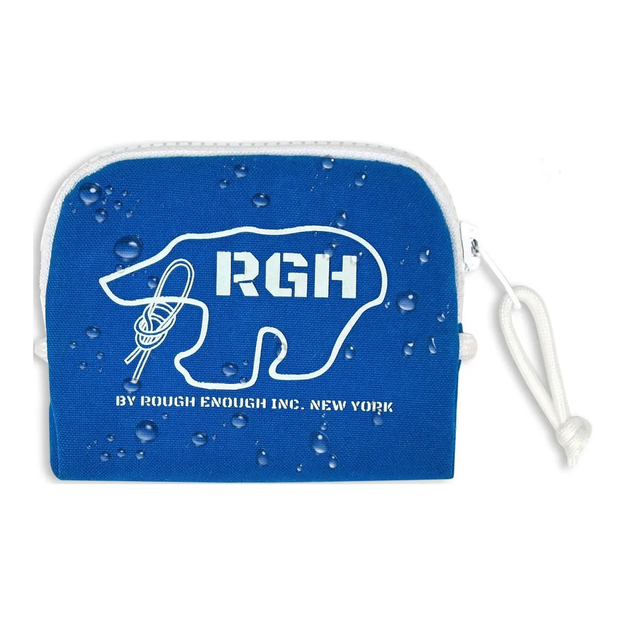 Rough Enough Холст Картхолдер Маленький Унисекс Синий