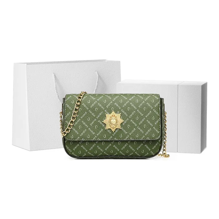 PIERRE CARDIN Pvc Shoulder Bag, Crossbody Bag Women's Green