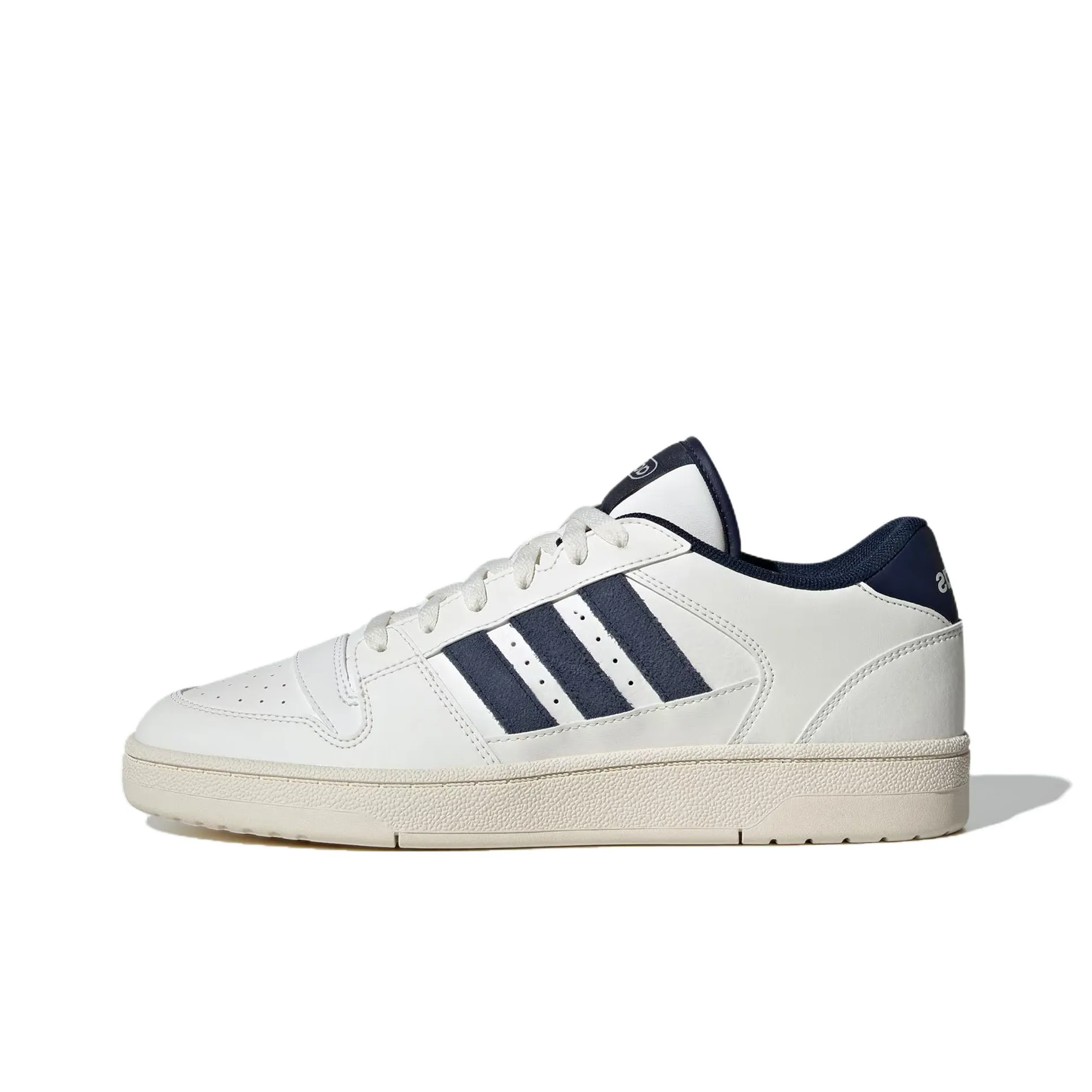 Adidas BREAK START Low Top Skateboard Shoes Men's White Blue