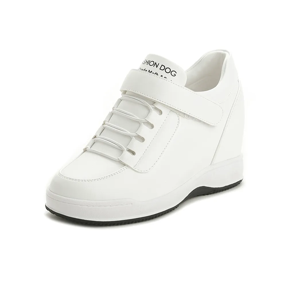 NRDROFFICIAL Anti-Slip Wear-Resistant Waterproof Breathable Lightweight Low-Top Casual Shoes Women's White