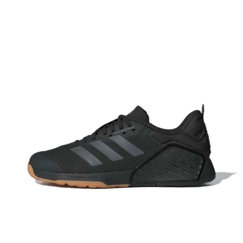 Adidas DROPSET 3 Slip-resistant Abrasion-resistant Low-top Training Shoes Unisex Black Adidas DROPSET 3 Противоскользящие Устойчивые к истиранию Низкие Кроссовки для тренировок Унисекс Черные