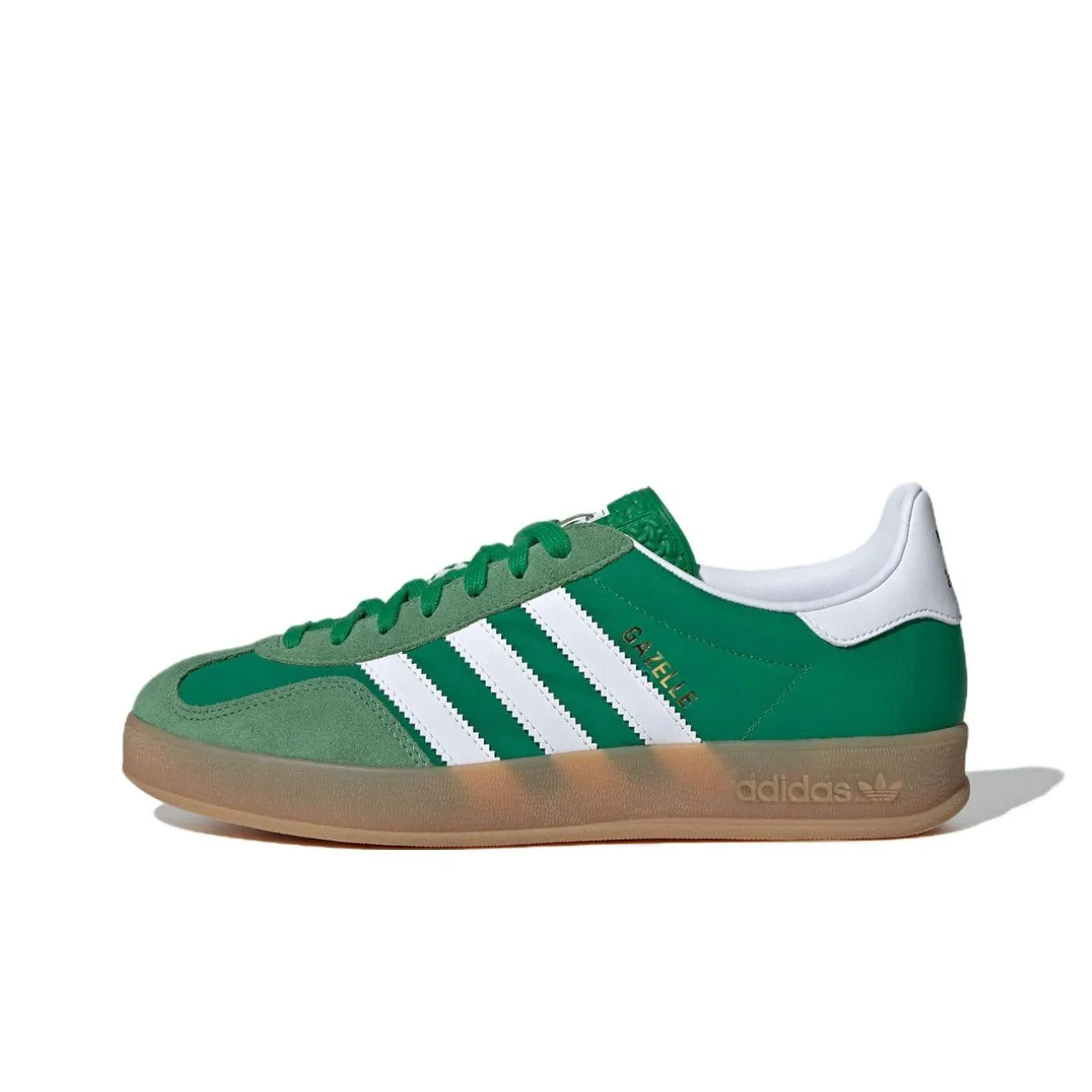 Adidas Originals Gazelle Low Топ Скейтборд Кроссовки Унисекс Зеленый