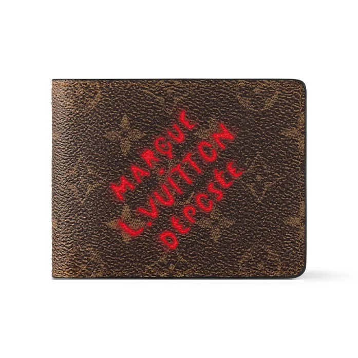 LOUIS VUITTON Multiple Wallet Monogram Dust