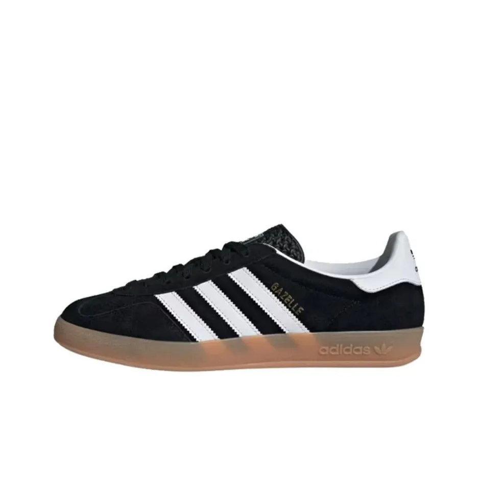 Adidas Gazelle Indoor 'Black White Gum'