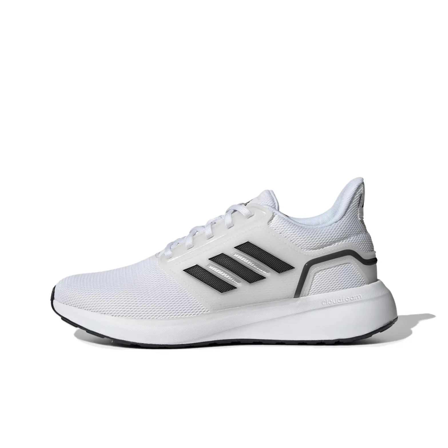 Adidas EQ19 Slip-resistant Abrasion-resistant Low Top Casual Running Shoes Unisex White Black Adidas EQ19 Противоскользящий Устойчивый к истиранию Низкий Топ Повседневные Беговые Кроссовки Унисекс Белый Черный