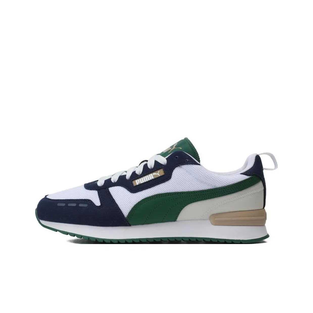 PUMA R78 Low Топ Casual Унисекс Синий Белый Зеленый