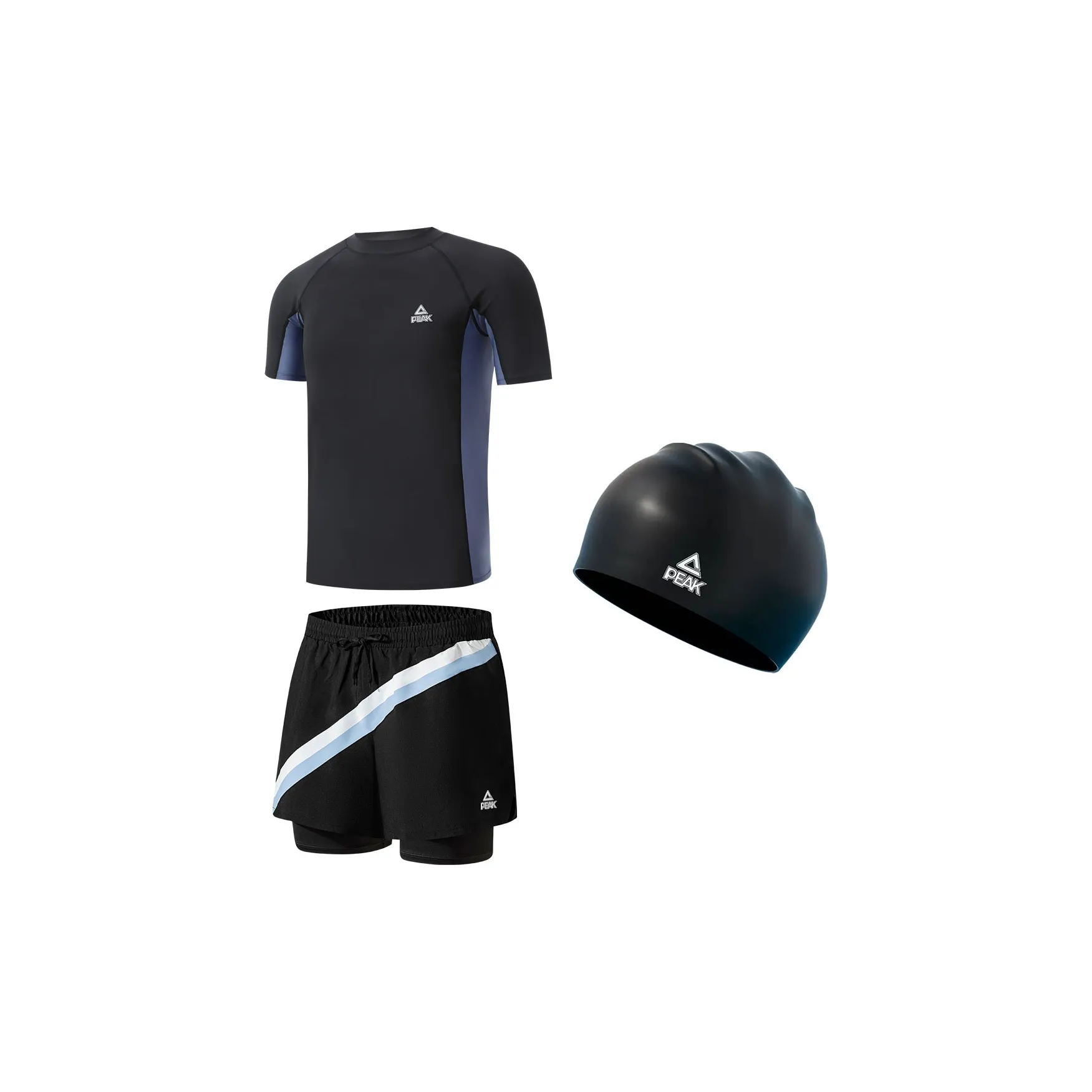 PEAK Swimming Sets Polyester, Elastane Water Park, Seaside, Indoor Swimming Pool, Hot Spring Outdoor Unisex