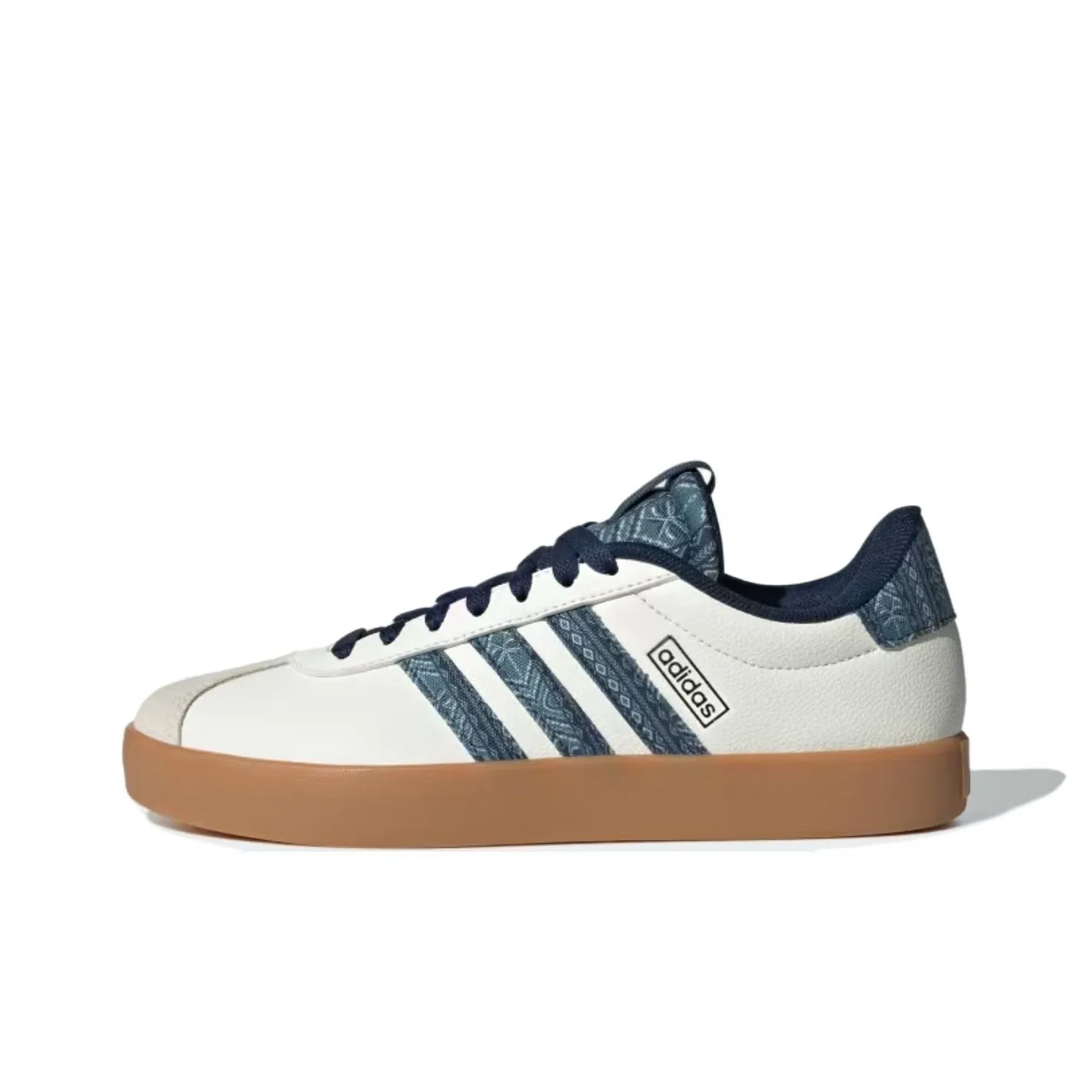 Adidas Vl Court 3.0 Off White Night Indigo Gum Women's
