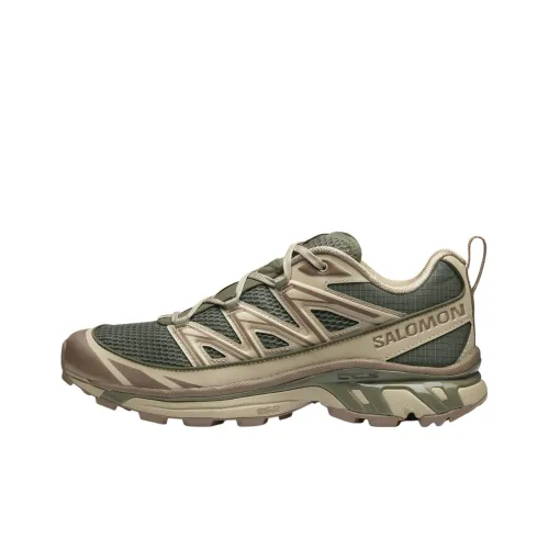 SALOMON XT 6 Беговые кроссовки Низкий Верх Армейский зеленый Унисекс