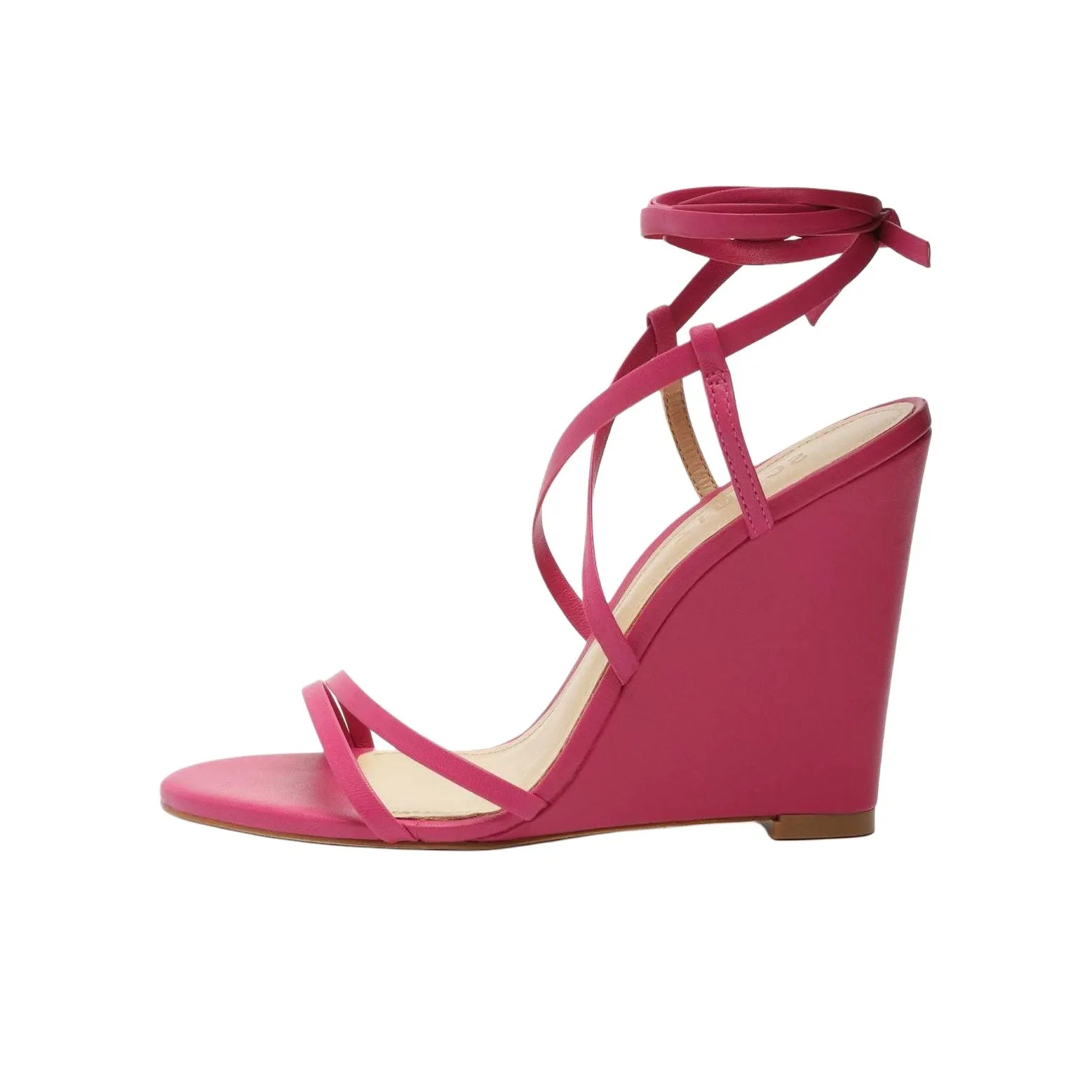 Schutz Deonne One Strap Sandals 10.5cm Women's Pink
