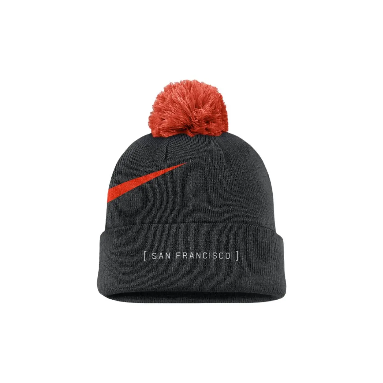 Nike San Francisco Giants Peak Men's Nike Mlb Cuffed Pom Beanie