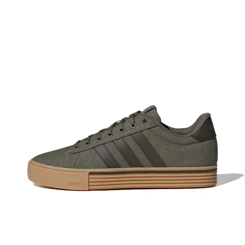 ADIDAS NEO Daily 4,0 Кроссовки для скейтбординга Низкие Оливковые Strata/SHADOW Оливковые/Оливковые Gum Унисекс