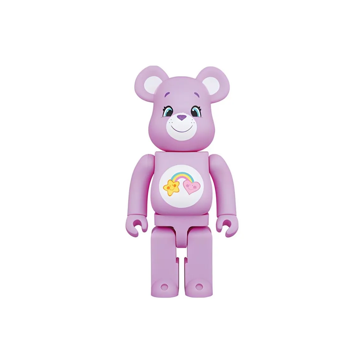 Bearbrick X Care Bears Best Friend Bear Purple
