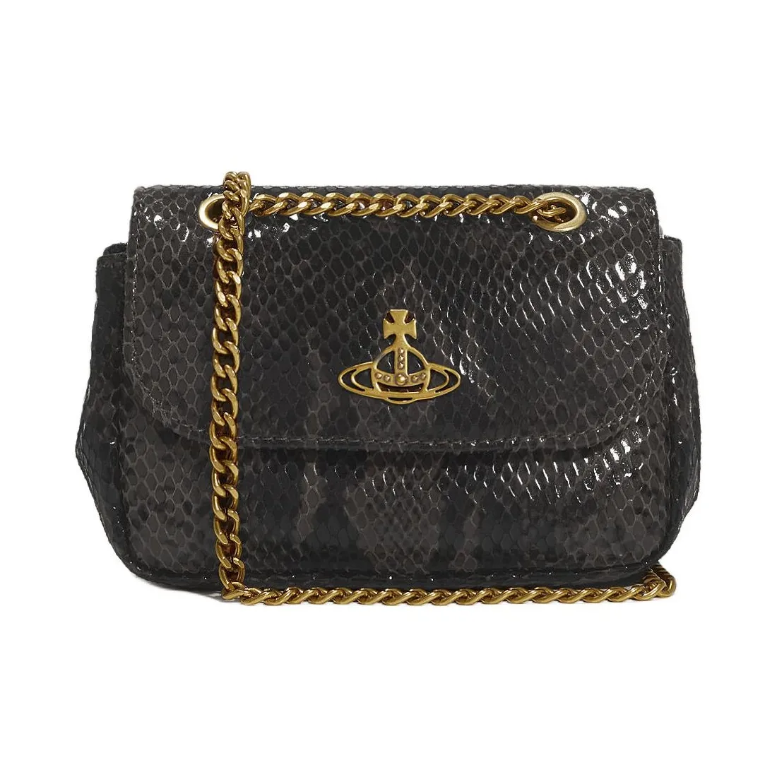 Vivienne Westwood Кожа Через плечо Одно плечо Кошелек Маленький Женский Черный