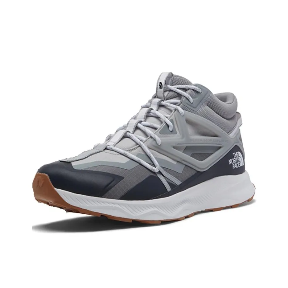 k Running Aurinkolasit Perspective Oxeye Wear resistant And Waterproof Mid Top Outdoor Shoes Men's Gray