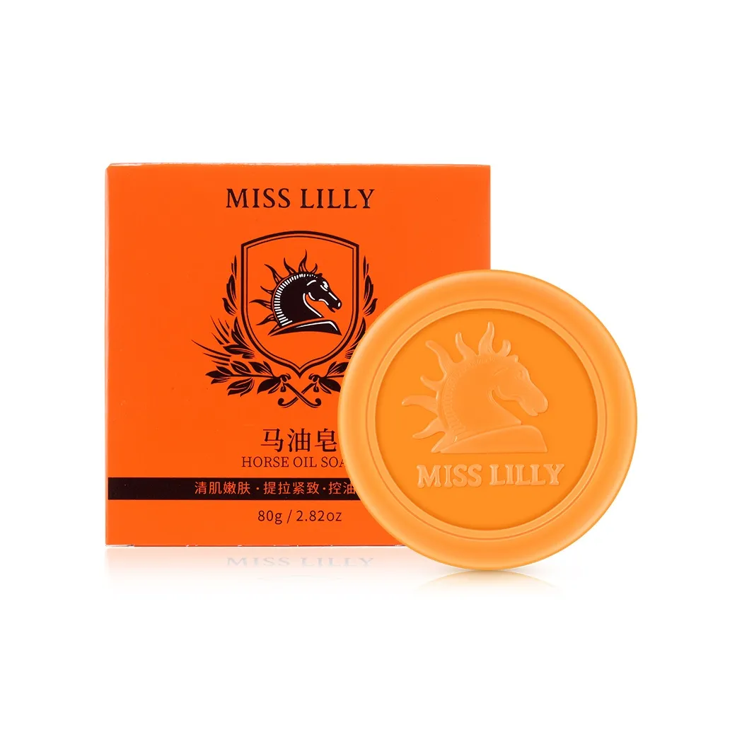 MISSLILLY Мягчение кожи мыло с маслом лошади отшелушивающее очищающее охлаждающее и освежающее