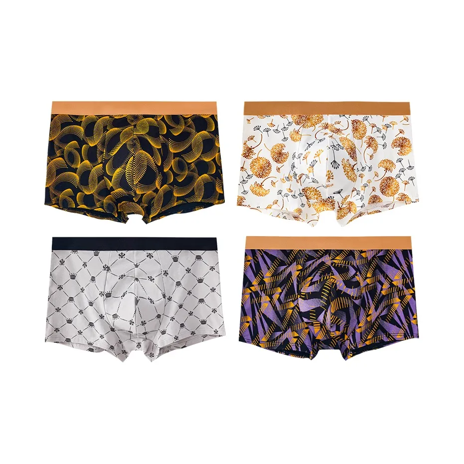 Disney 100% хлопок Боксер-шорты Мужские упаковка из 4 штук