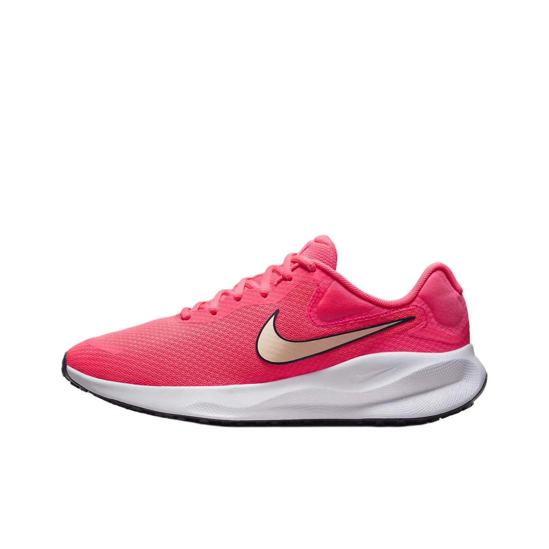 Nike REVOLUTION 7 Slip-resistant Abrasion-resistant Low Top Casual Running Shoes Women's Dark Pink Найк REVOLUTION 7 Противоскользящий Устойчивый к истиранию Низкий Топ Повседневные Беговые Кроссовки Женские Темно-розовый