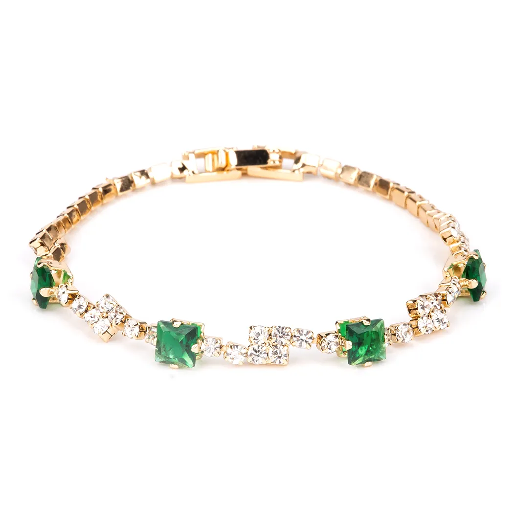 BLESSED BULLET Сплав Браслеты Женские Изумруд