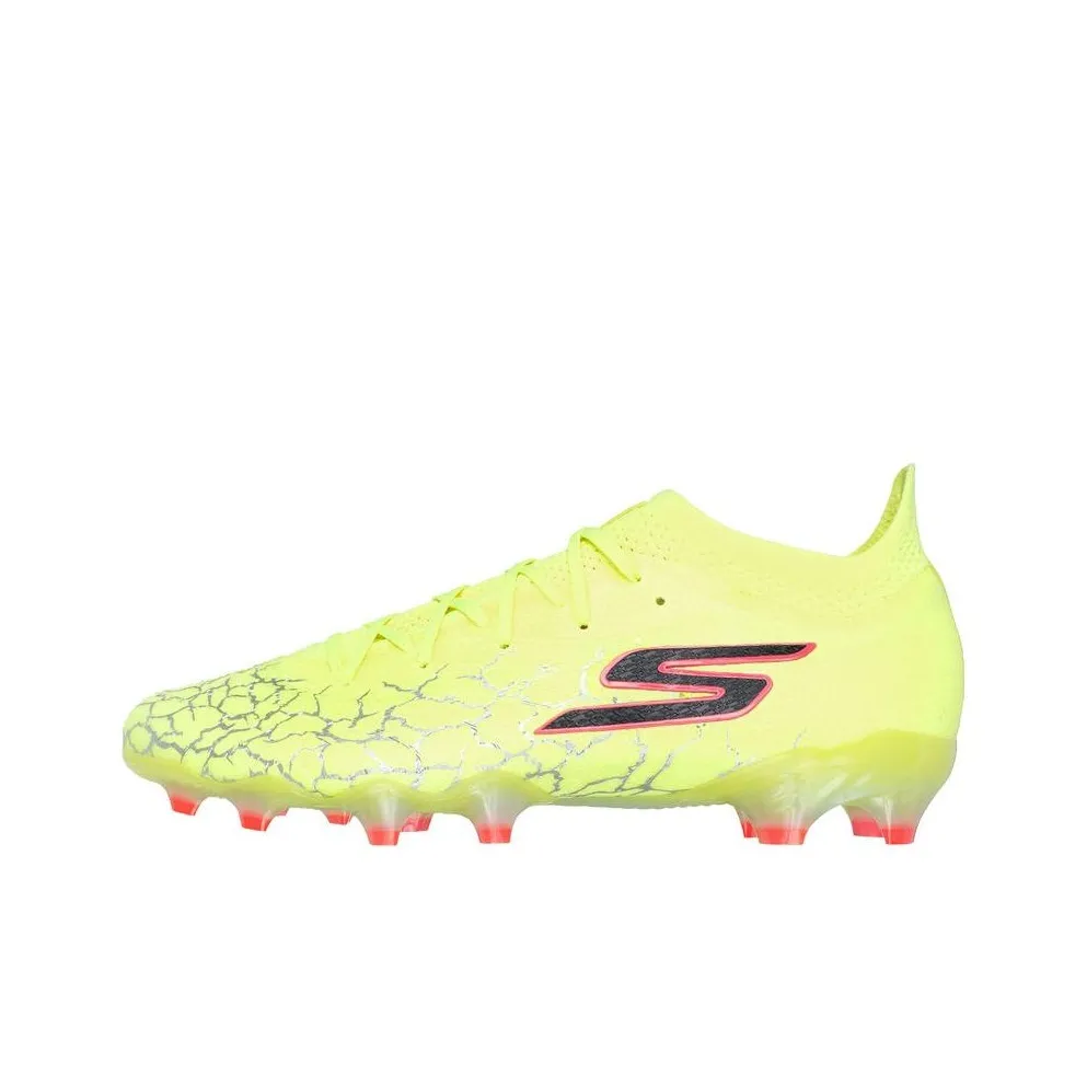 Skechers FG Firm Ground Soccer Shoes Unisex Yellow Black