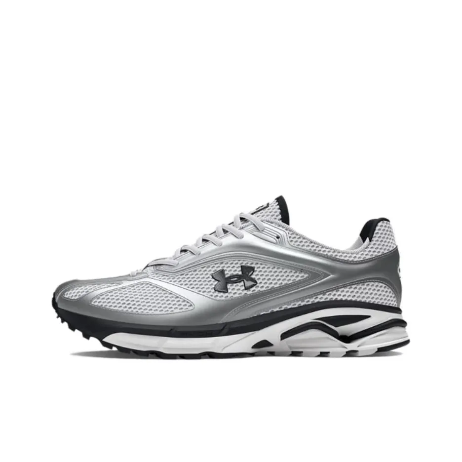 Under Armour Apparition Low Top Casual Running Shoes Unisex Silver