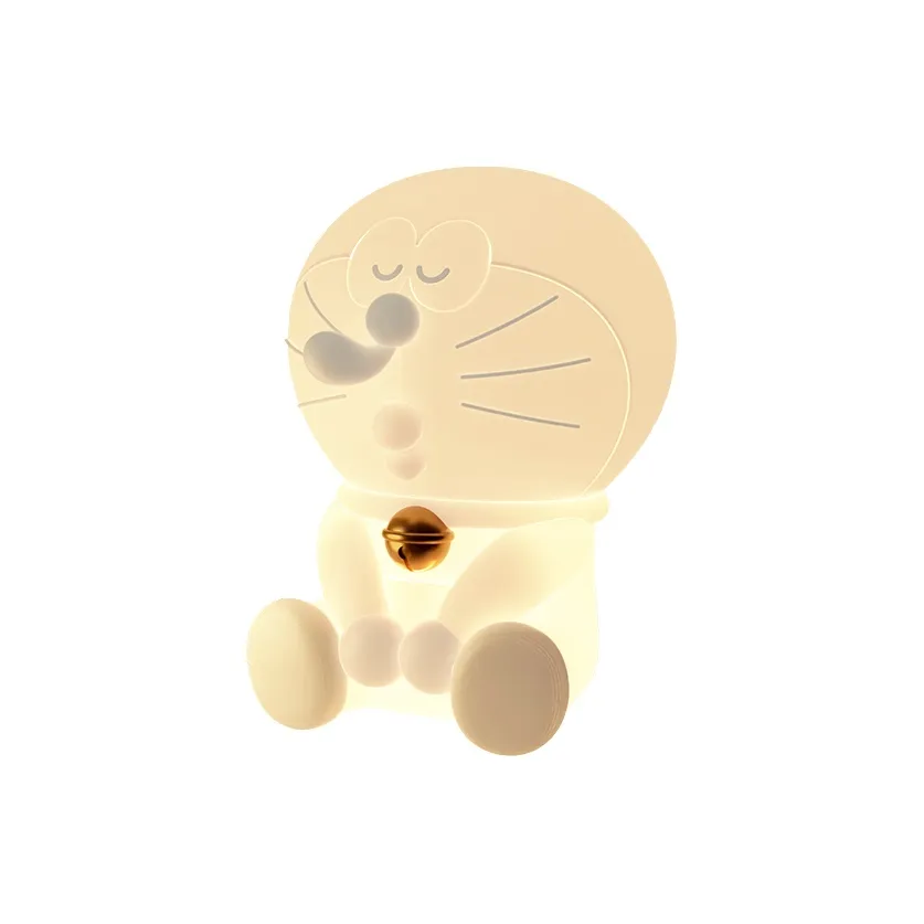 Рок Doraemon Characters Очаровательный Дораэмон Сон Стол Боковое PAT Свет Фигурки в стиле Chibi