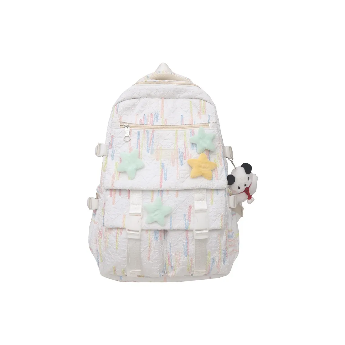 Parker Bear Nylon With Mesh High School And University Student Regular Unisex Multicolor