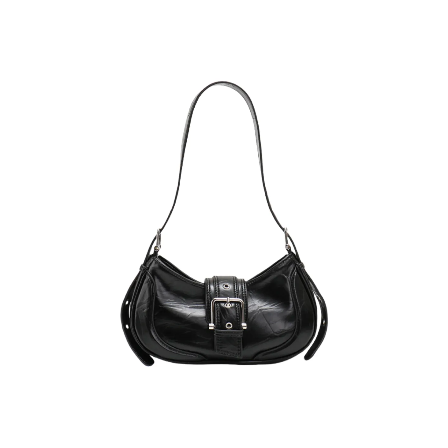 OTA Высокое качество Ткань Сумка через плечо Сумка на плечо Стандартная Женская Серебряный Черный Белый