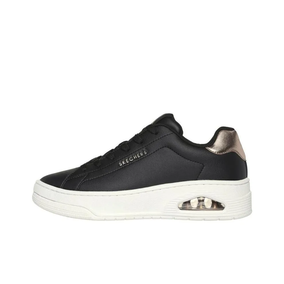 Skechers Court Courted Low Top Casual Women's Black Скекиерс Корт Кортед Лоуп Топ Кежуал Женский Черный