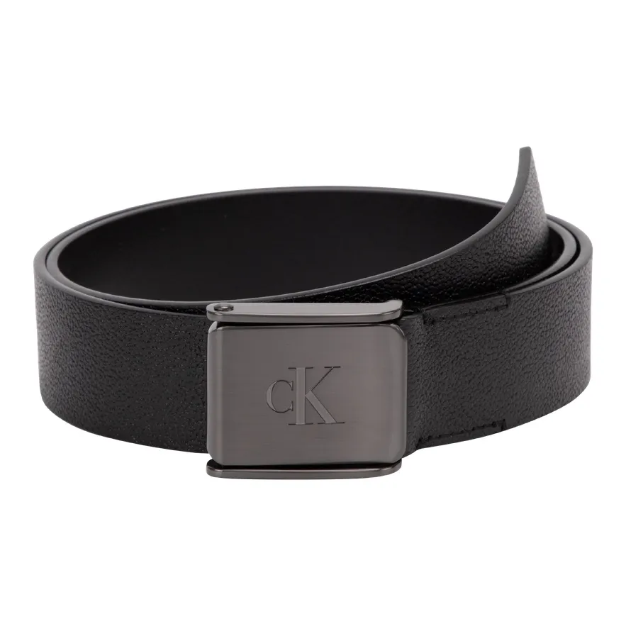 Calvin Klein Ремни из коровьей кожи Мужской Космос Черный Ширина 3,8 см