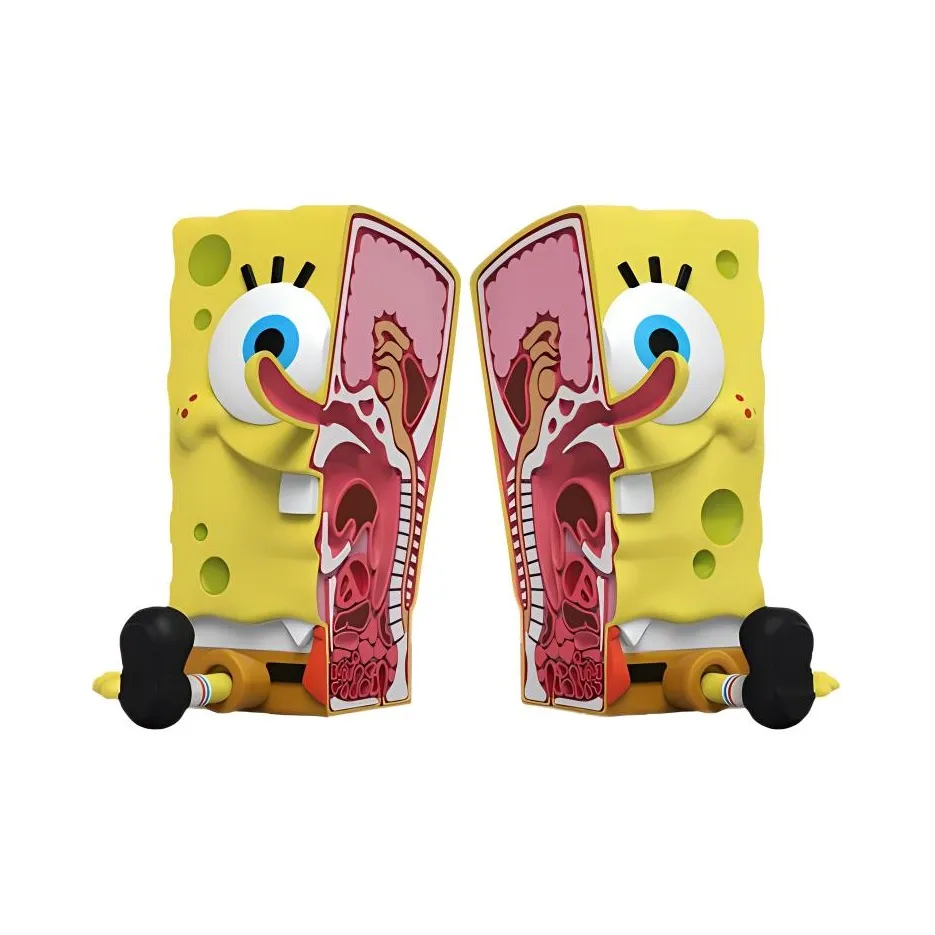 Mighty Jax SpongeBob Xposed Spongebob Squarepants Trendy Figures 15.24cm