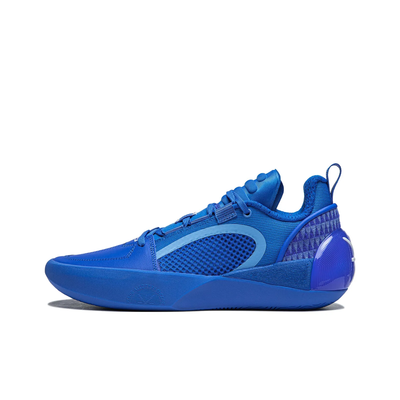 LINING All City 12 Encore Basketball Shoes Men Low Top Bright Blue