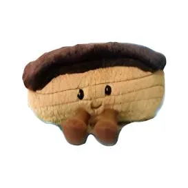 JELLYCAT Fun Food Collection Paris Dessert Chocolate Lightning Cream Puff Dolls Plush Doll Small Size High