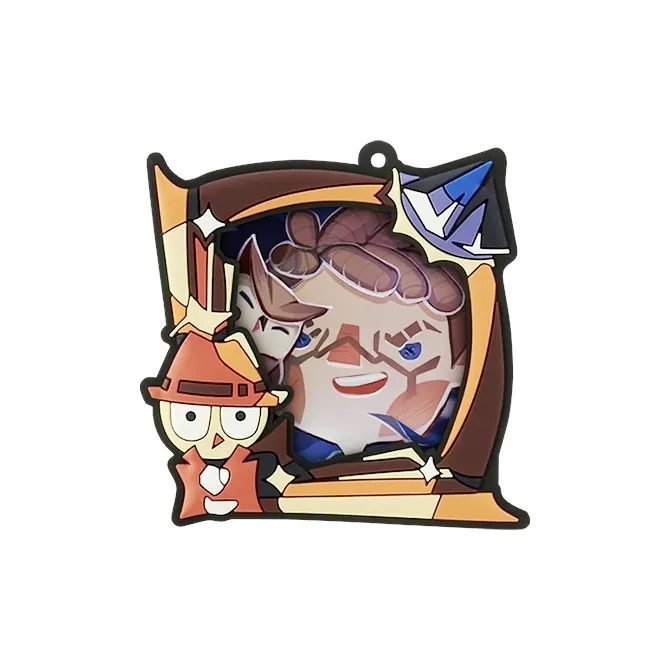 GOLDLOK x Identity V DYNAMIC Avatar Scratch Off Брелок Вторая версия Подвеска Украшение Мерч Слепые коробки