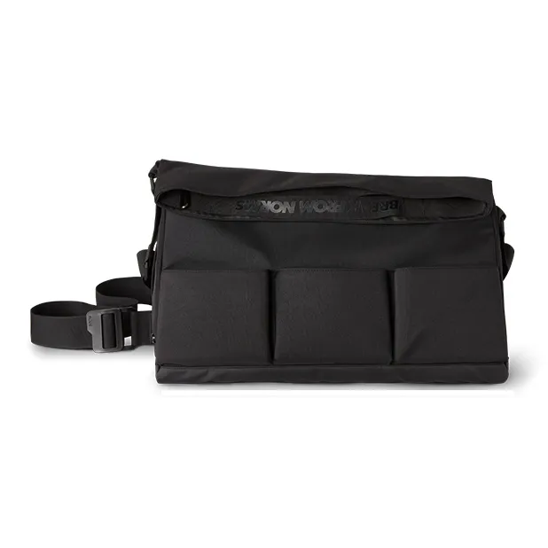 0592 Fabric Gym Bag Tubas Unisex Black
