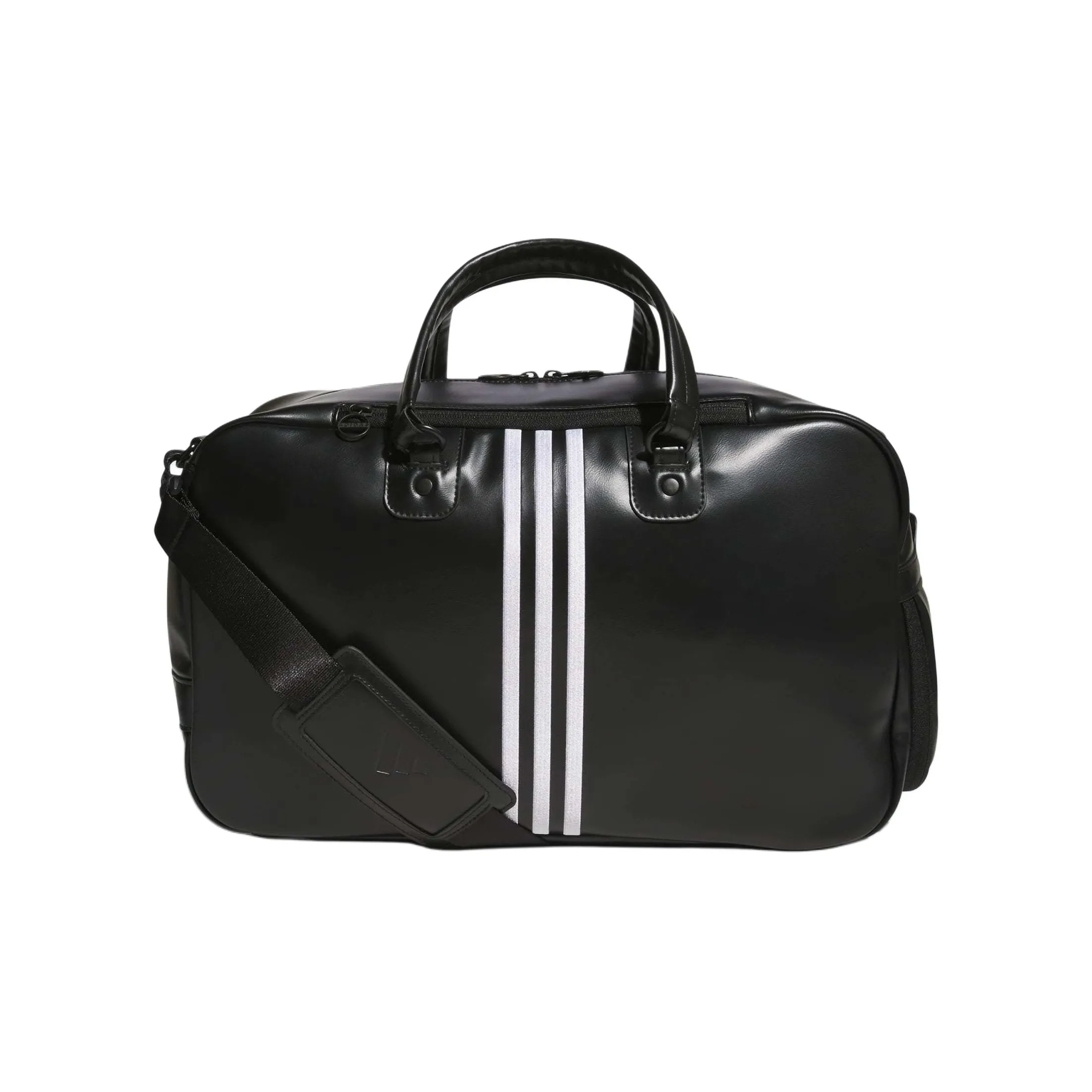Adidas Polyurethane One Shoulder Handbags Women's Black