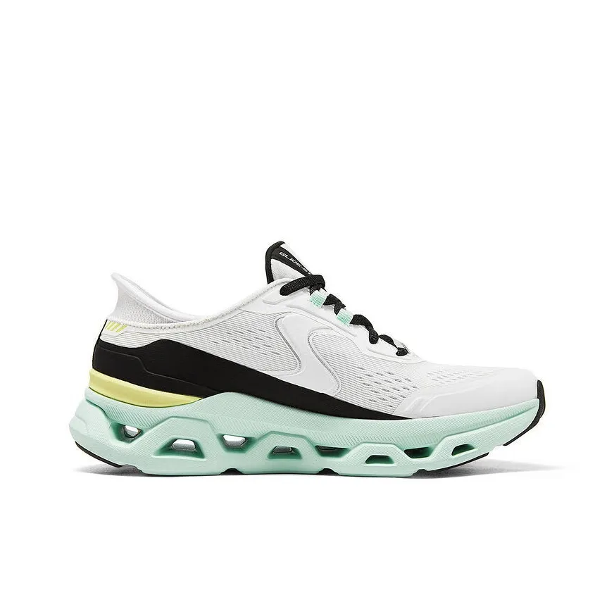 Skechers Slip Ins Durable Breathable Low Top Training Running Shoes Women's White Black