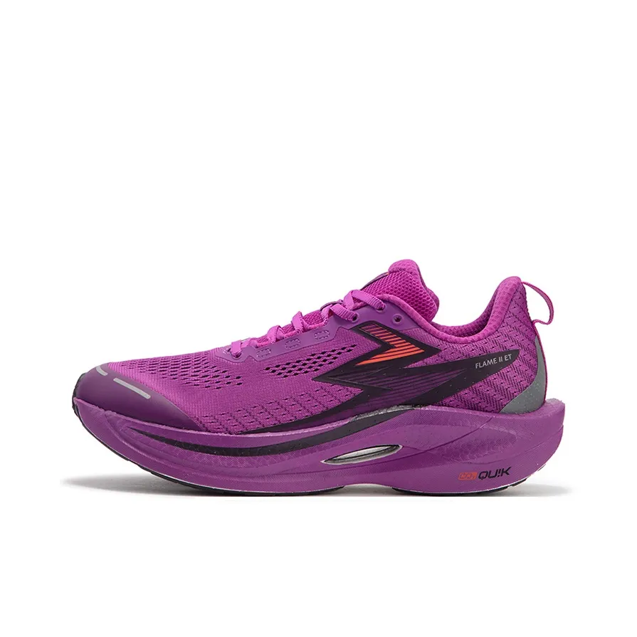 361° Cushioning Anti-Slip Wear-Resistant Breathability Low-Top Running Shoes Unisex Pale Purple